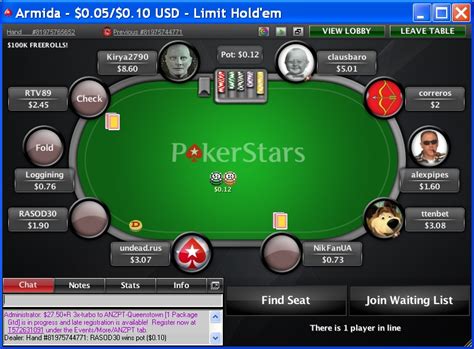 20 Star Party PokerStars