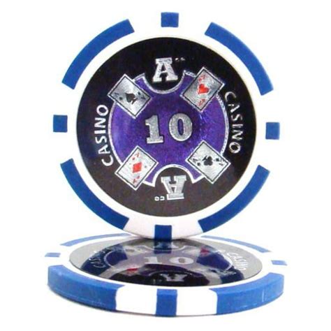 Ace casino poker chips de revisão