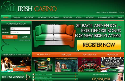 All irish casino apk