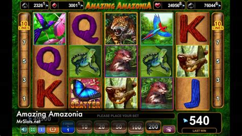 Amazing Amazonia LeoVegas