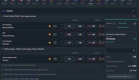 Apostas no csgo Juiz de Fora