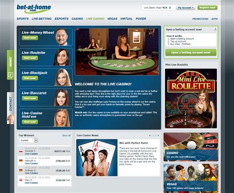 Bet at home casino bonus