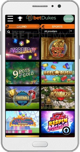 Betdukes casino apk