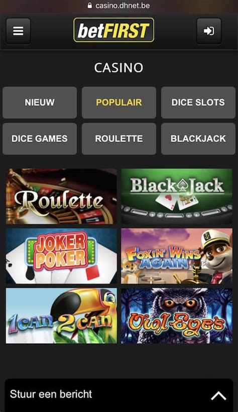 Betfirst casino app