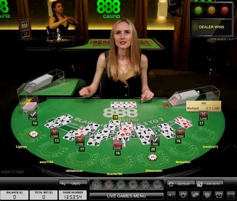 Blackjack Playson 888 Casino