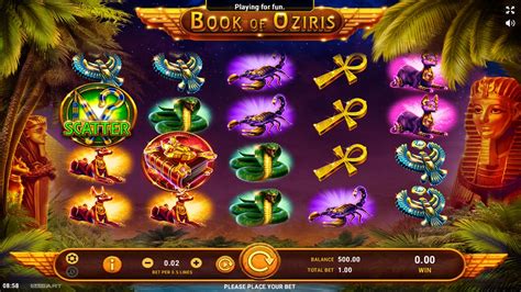 Book Of Oziris 888 Casino
