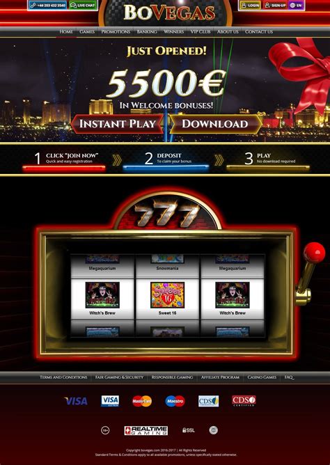 Bovegas casino login