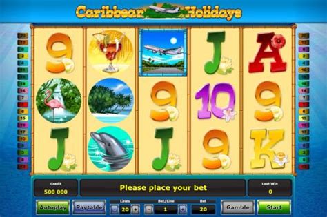 Caribbean holidays игровой автомат