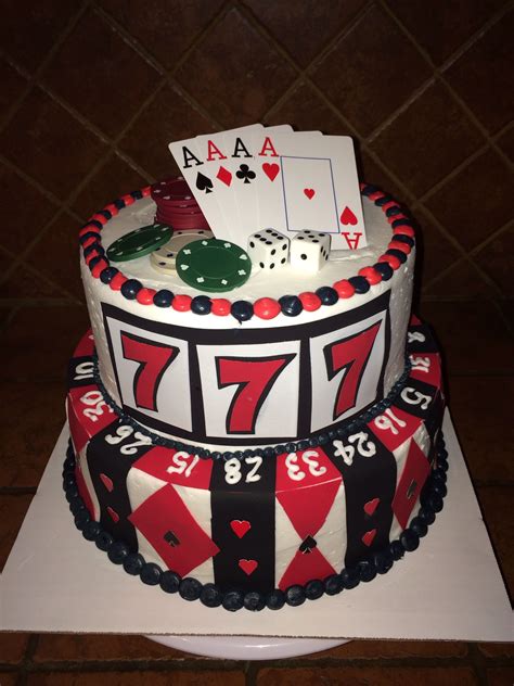 Casino cake design