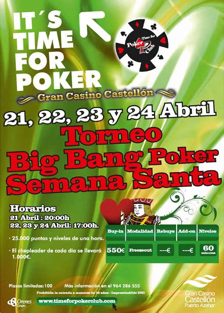 Casino castellon torneos de poker