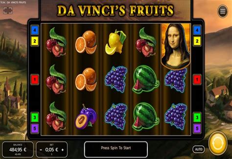 Da Vinci S Fruits PokerStars