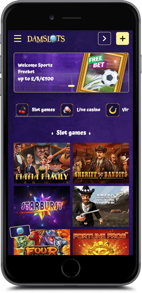 Damslots casino mobile