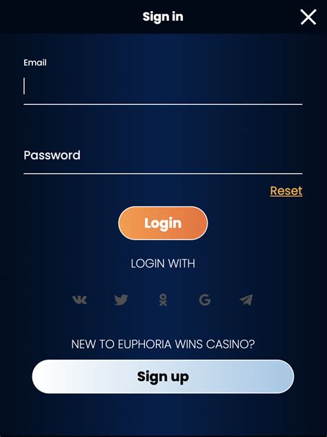 Euphoria wins casino login