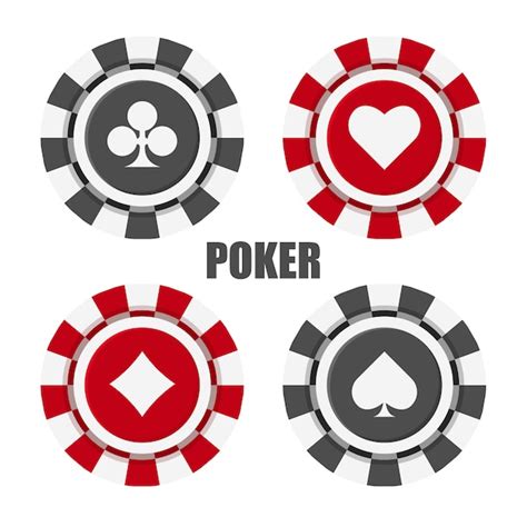 Ficha de poker arquivo vetorial