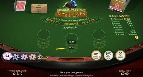 Frankie Dettori S Magic Seven Blackjack Betsson