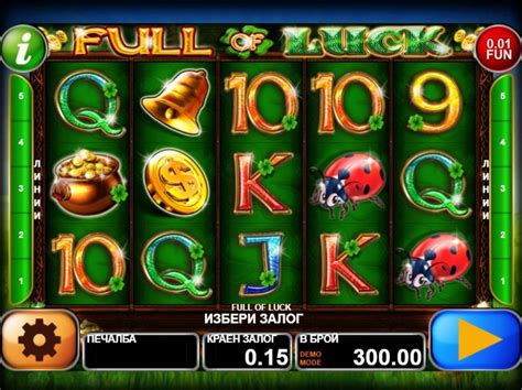 Full Of Luck 888 Casino