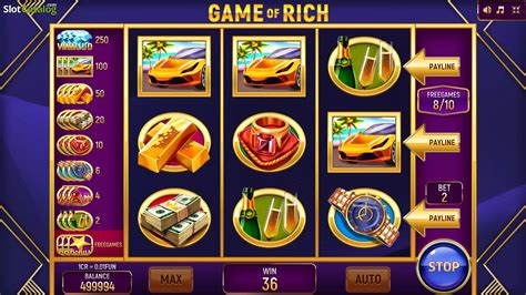 Game Of Rich 3x3 Slot Grátis
