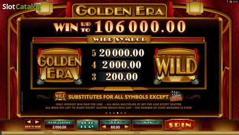 Golden Era Slot Grátis