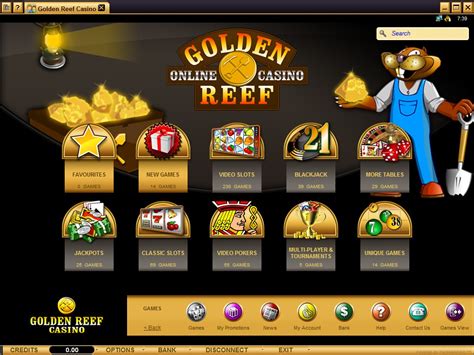 Golden reef casino aplicação