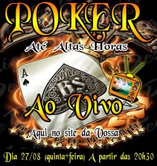 Holdem poker ao vivo