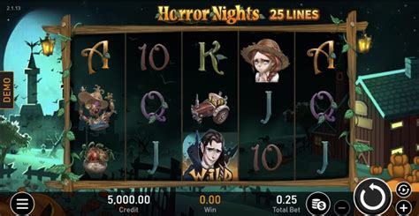 Horror Nights Slot Grátis