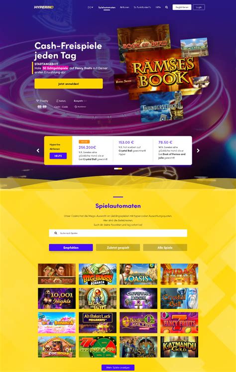 Hyperino casino apostas