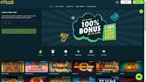 Jackburst casino apostas