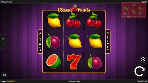 Jogar Classic Fruits no modo demo