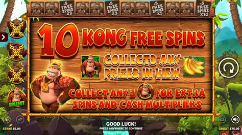 King Kong Cash Go Bananas NetBet