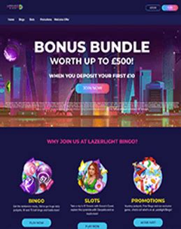 Lazerlight bingo casino bonus