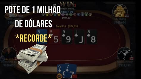 Maiores potes da história do poker online