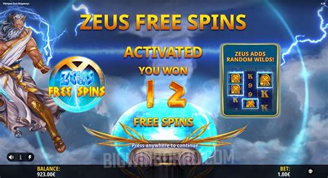 Olympus Zeus Megaways Betfair