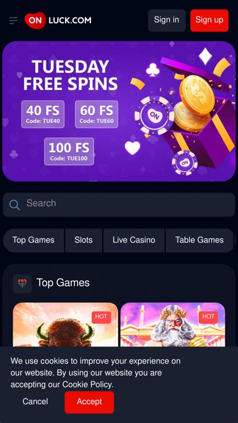 Onluck casino mobile