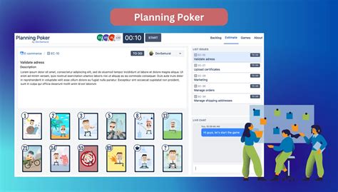 Planning poker aplicativo web