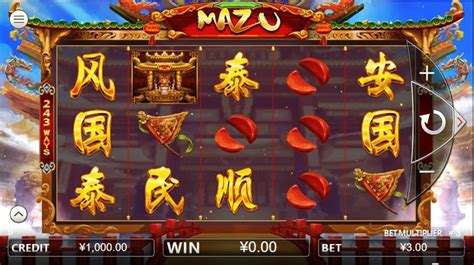 Play Mazu slot