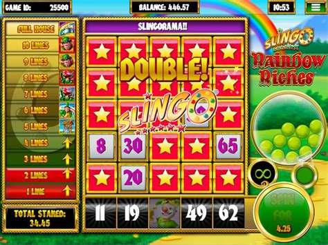 Play Slingo Rainbow Riches slot