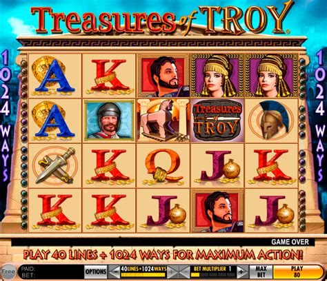 Play Treasures Of Troy slot