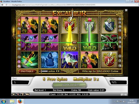 Play Xcalibur slot