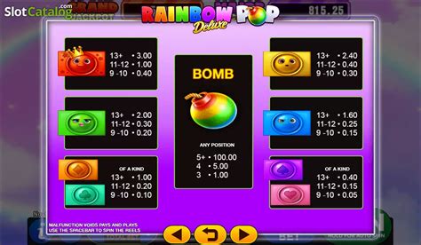 Rainbow Pop Deluxe Betfair