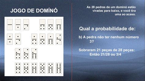 Regras do jogo de probabilidades