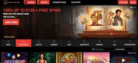 Royaltigerbet casino mobile