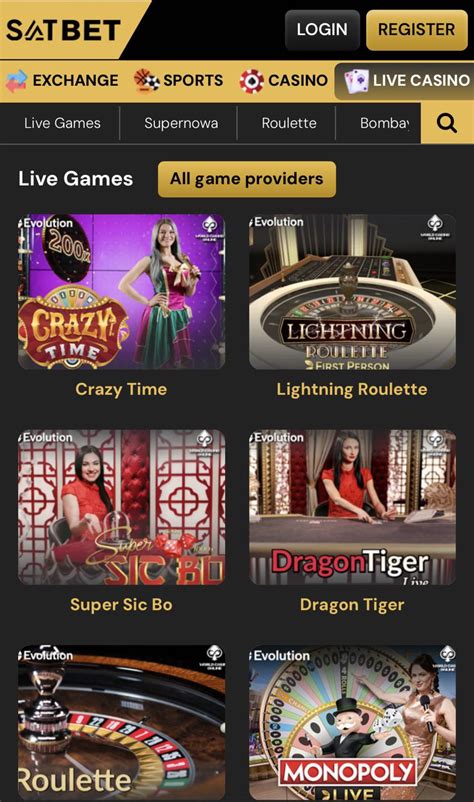 Satbet casino apk