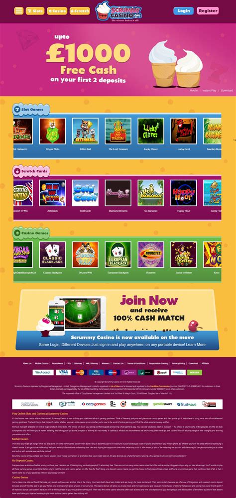 Scrummy casino apk