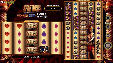 Spartacus Wonder 500 Slot Grátis