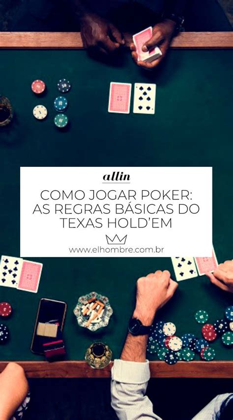 Texas holdem poker conselhos