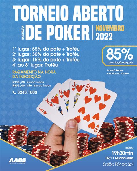 Texas holdem poker torneios