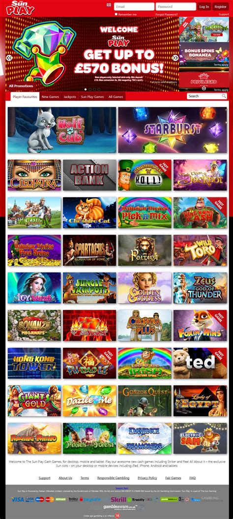 The sun play casino download